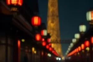 《无人值守》惊悚片封面，深夜监控室的雪花屏