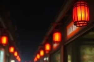 《长夜将明》悬疑片封面，破晓前的城市天际线