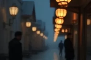 《三十七号病房》犯罪片封面，走廊尽头亮着冷灯的病房门